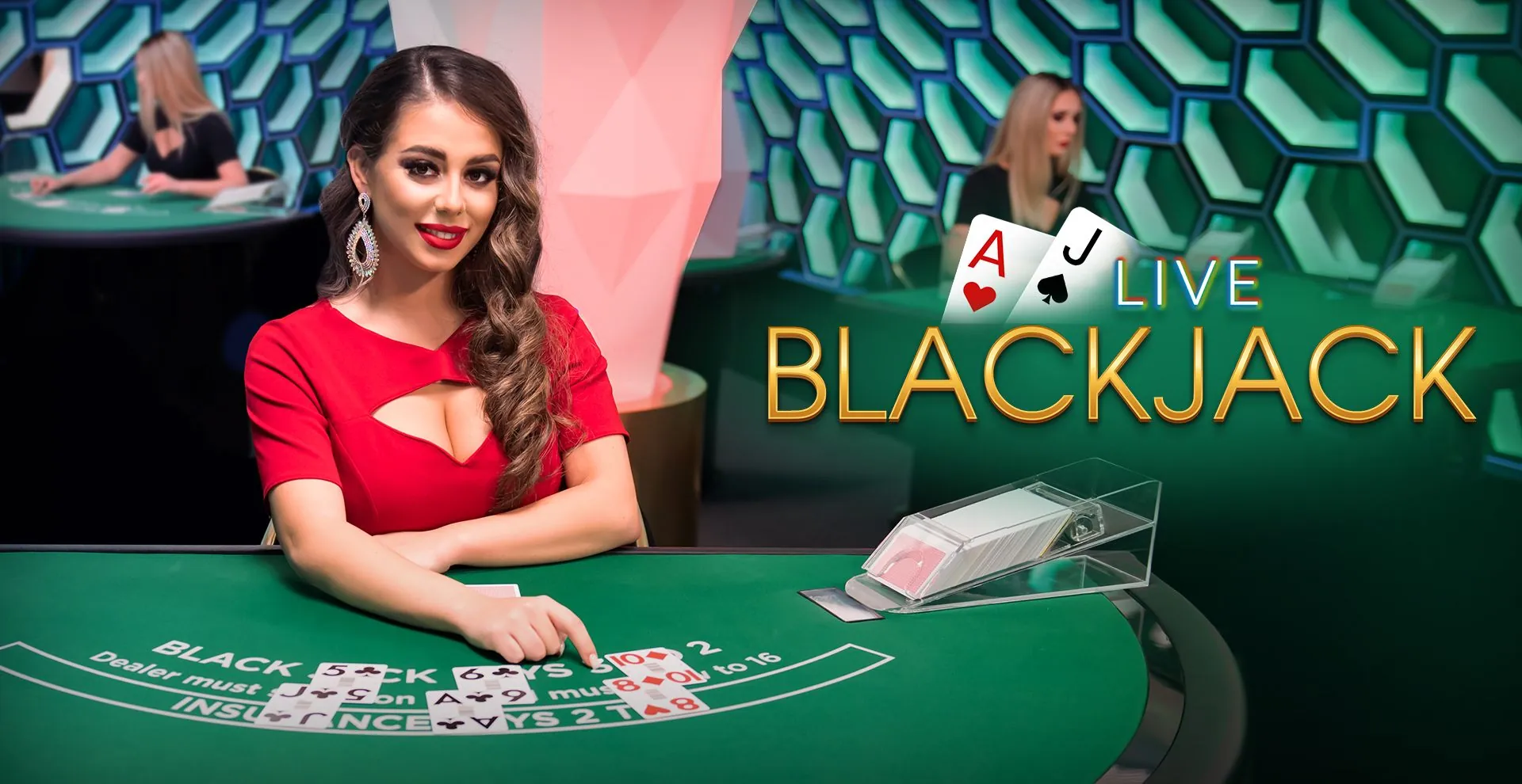 Live-Blackjack von Evolution