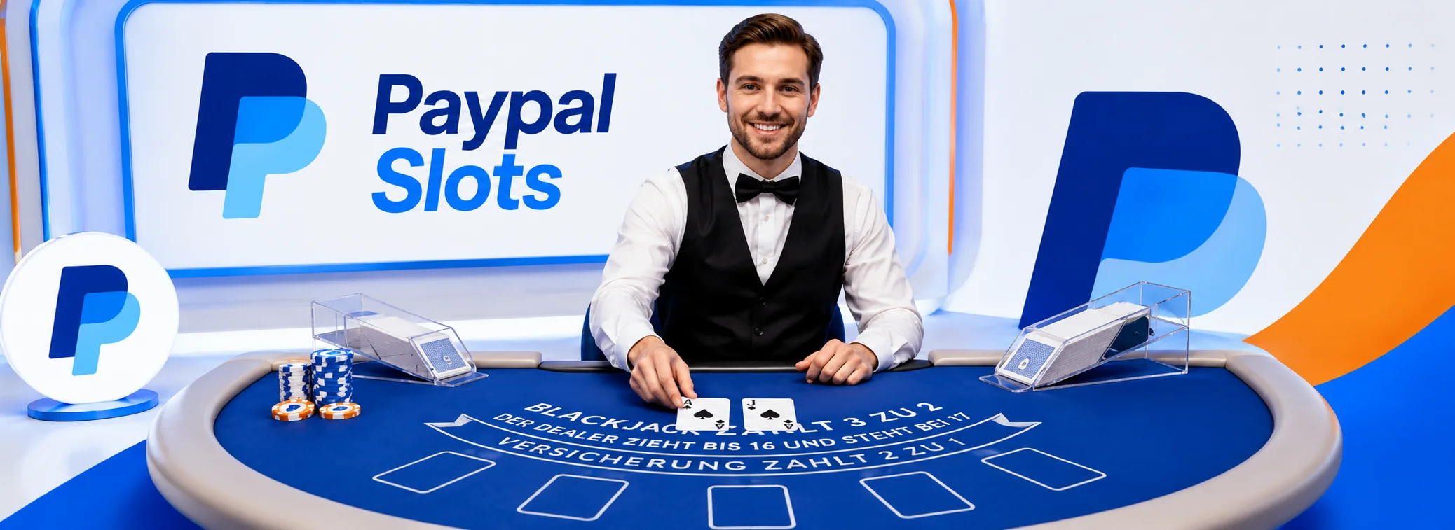 Live-Casino bei Paypal Slots mit echten Dealern am Tisch